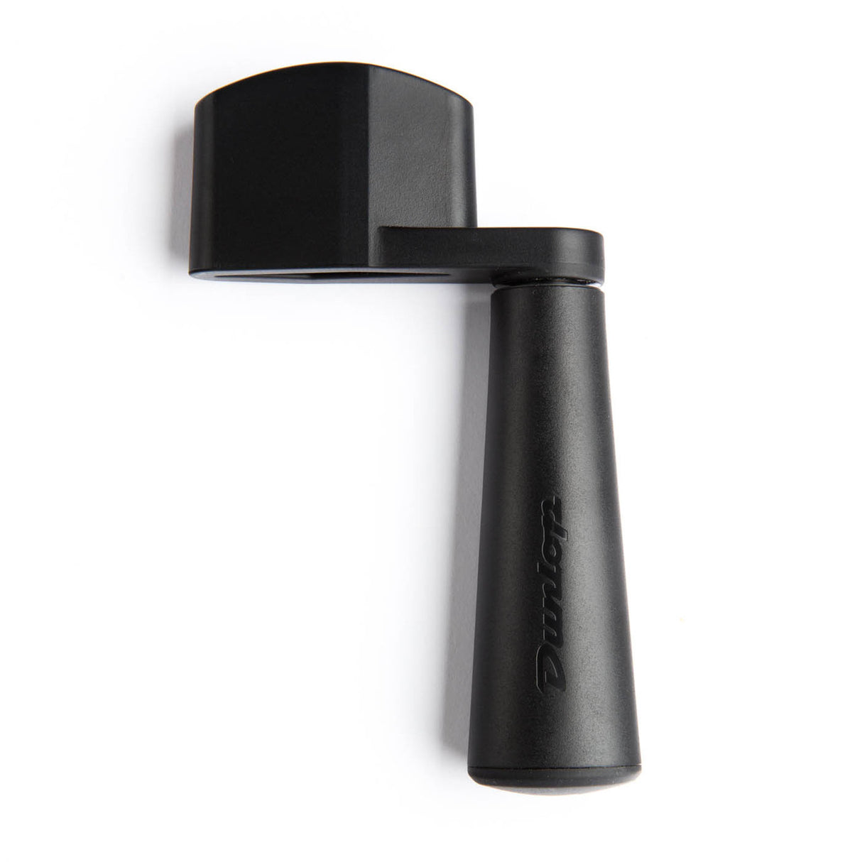 A black bass stringwinder with Dunlop logo