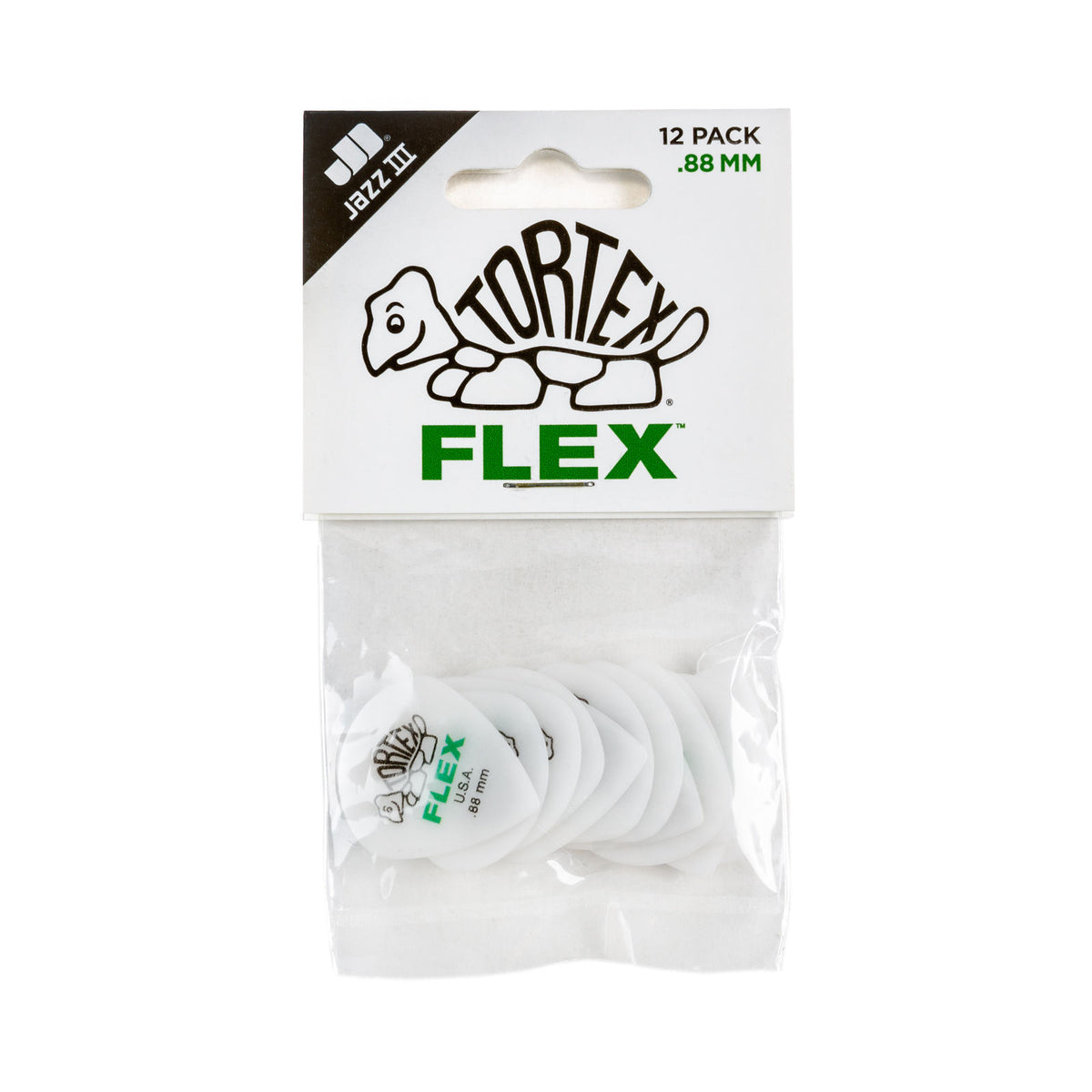 Dunlop Tortex Flex Jazz III 0,88mm sachet de 72 médiators | Algam Webstore Dunlop Tortex Flex Jazz III 0,88mm sachet de 72 médiators | Algam Webstore