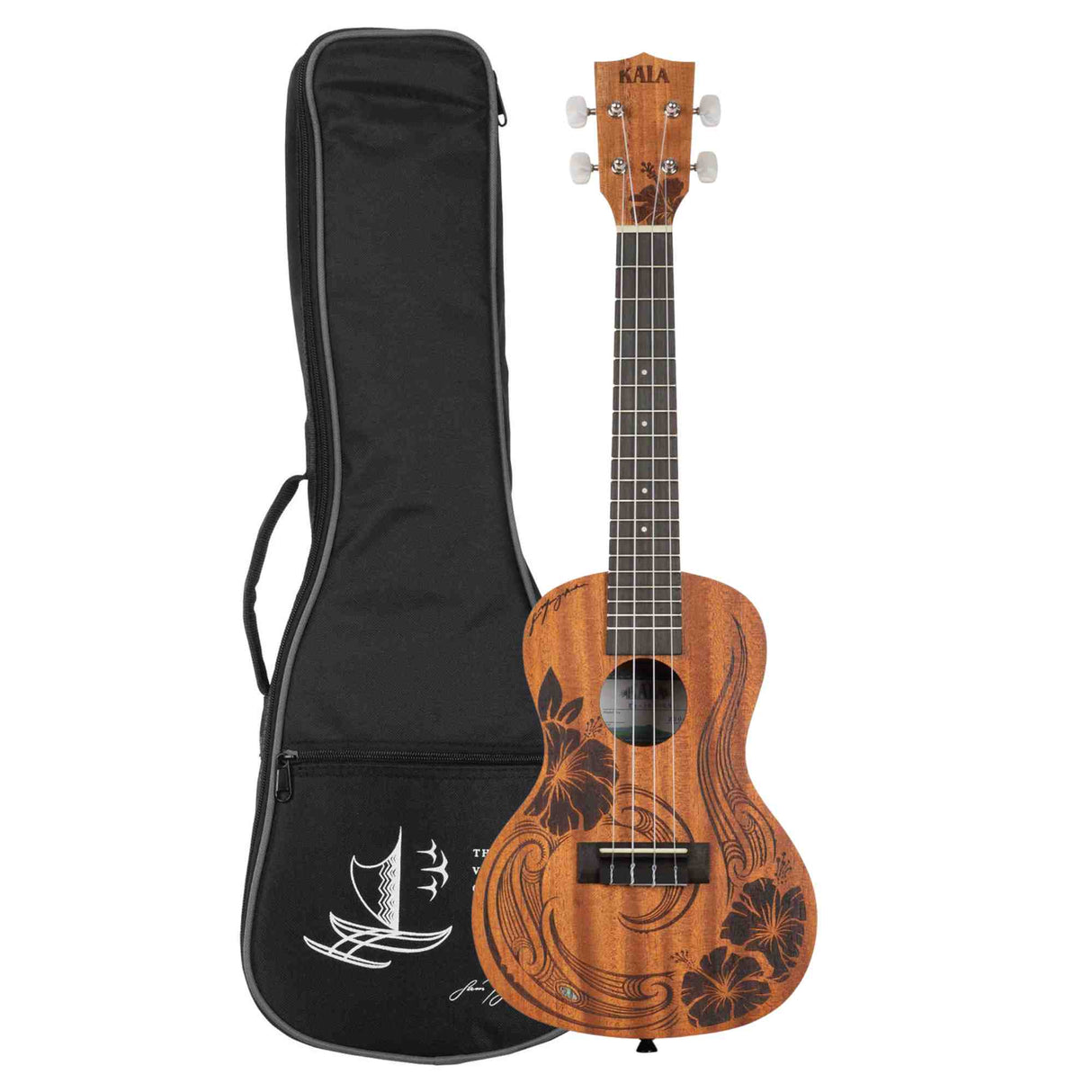 Kala Unity Mahogany Concert Ukulele with Case