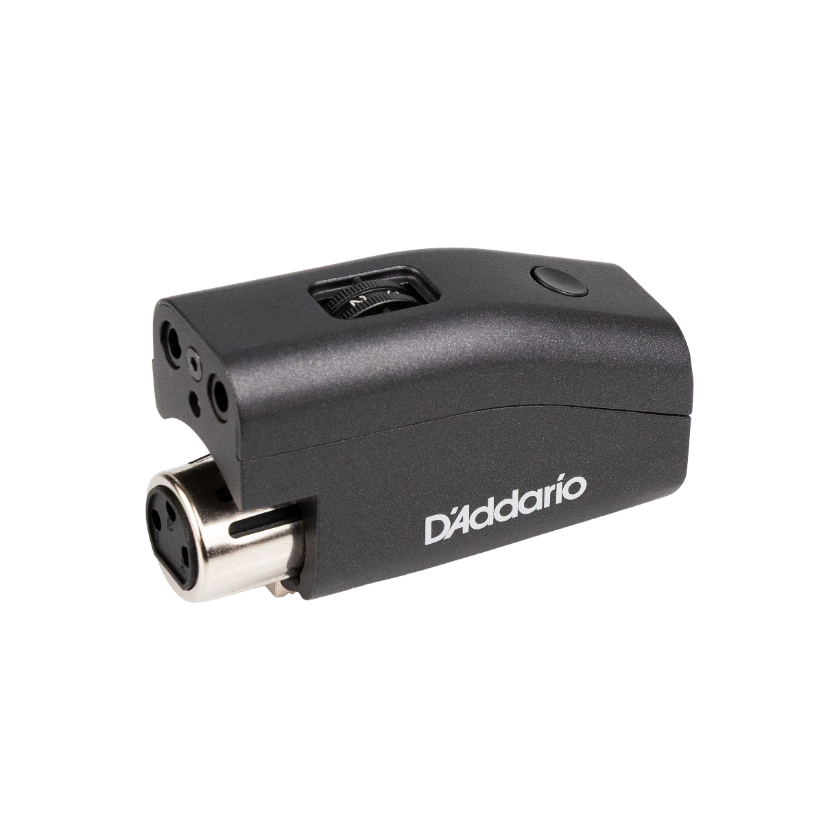 D'Addario microphone adapter on a white background