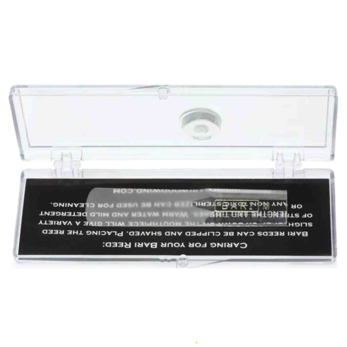 Bari Synthetic Soprano Sax Reed - Strength 3.0 - Medium - Original (Clear)- Single