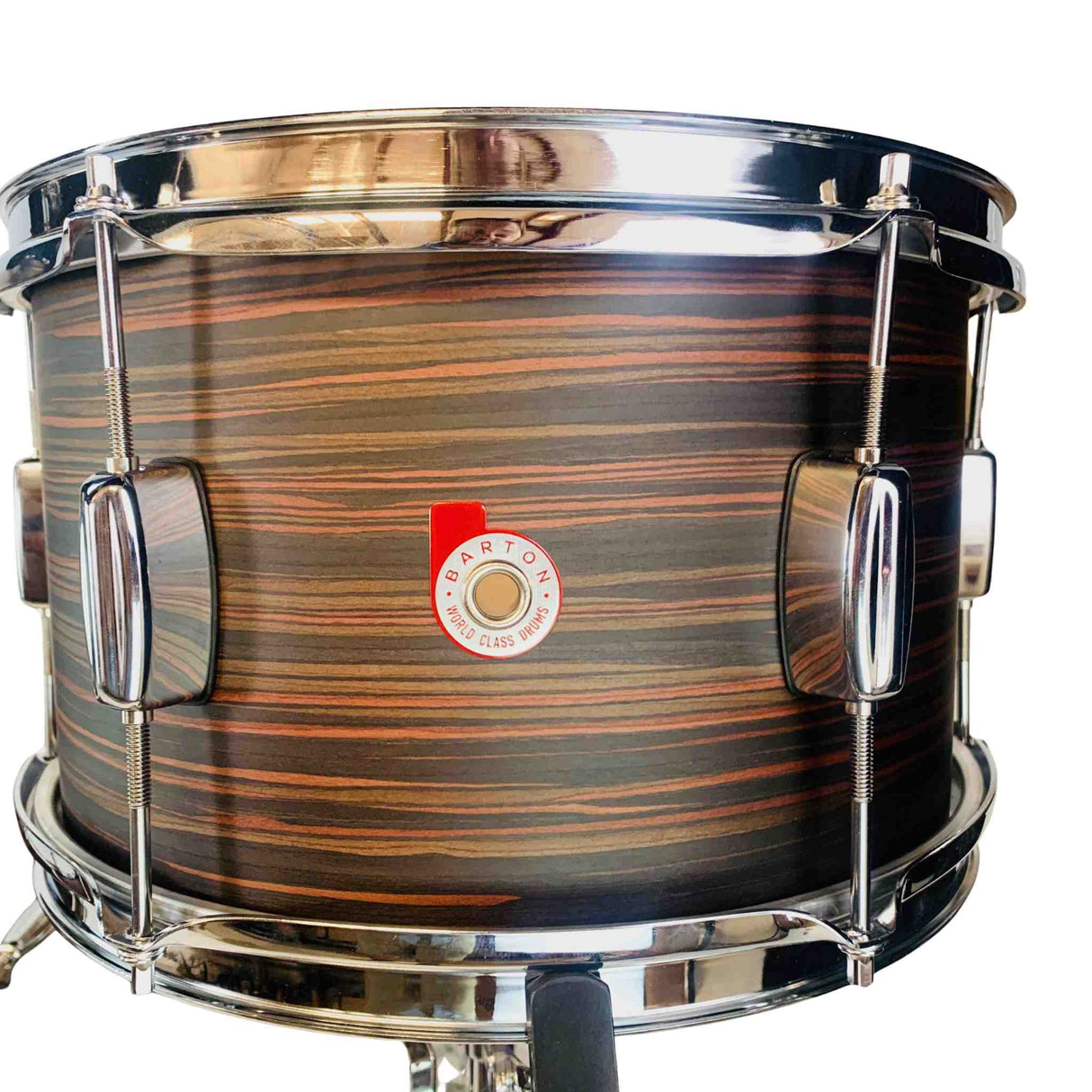 Barton Essential Birch Drum Kit - 3-Piece - Tigerwood Bartex