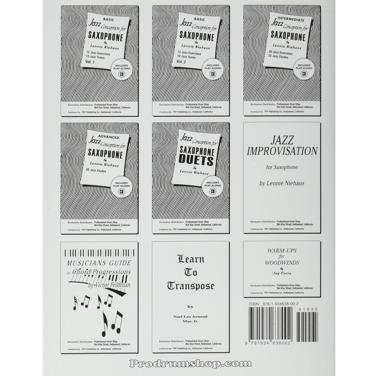 Basic Jazz Conception for Saxophone Vol 1