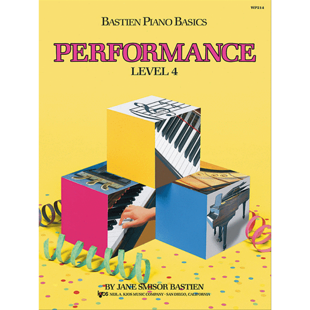 Bastien Piano Basics Level 4 - Performance