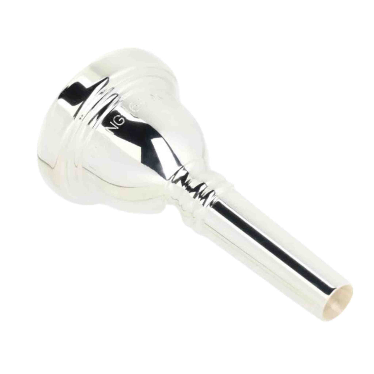 Blessing 6.5AL Small Shank Trombone Mouthpiece - MPC65ALTRB - Silver