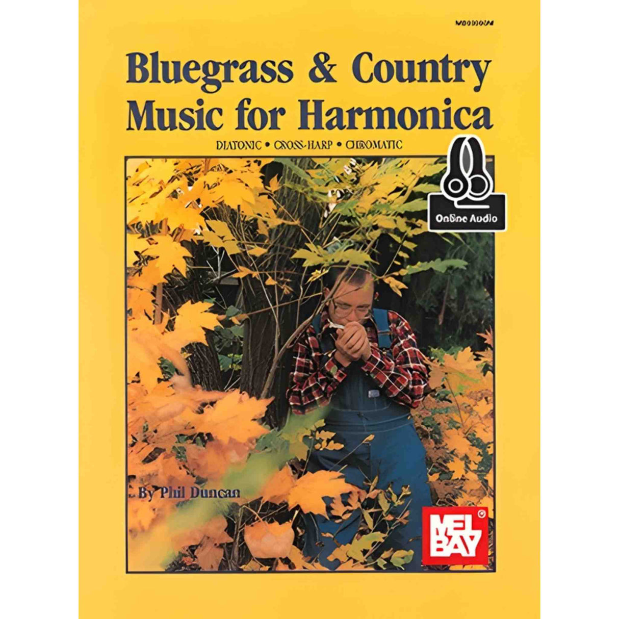 Bluegrass & Country Music for Harmonica (Book + Online Audio)