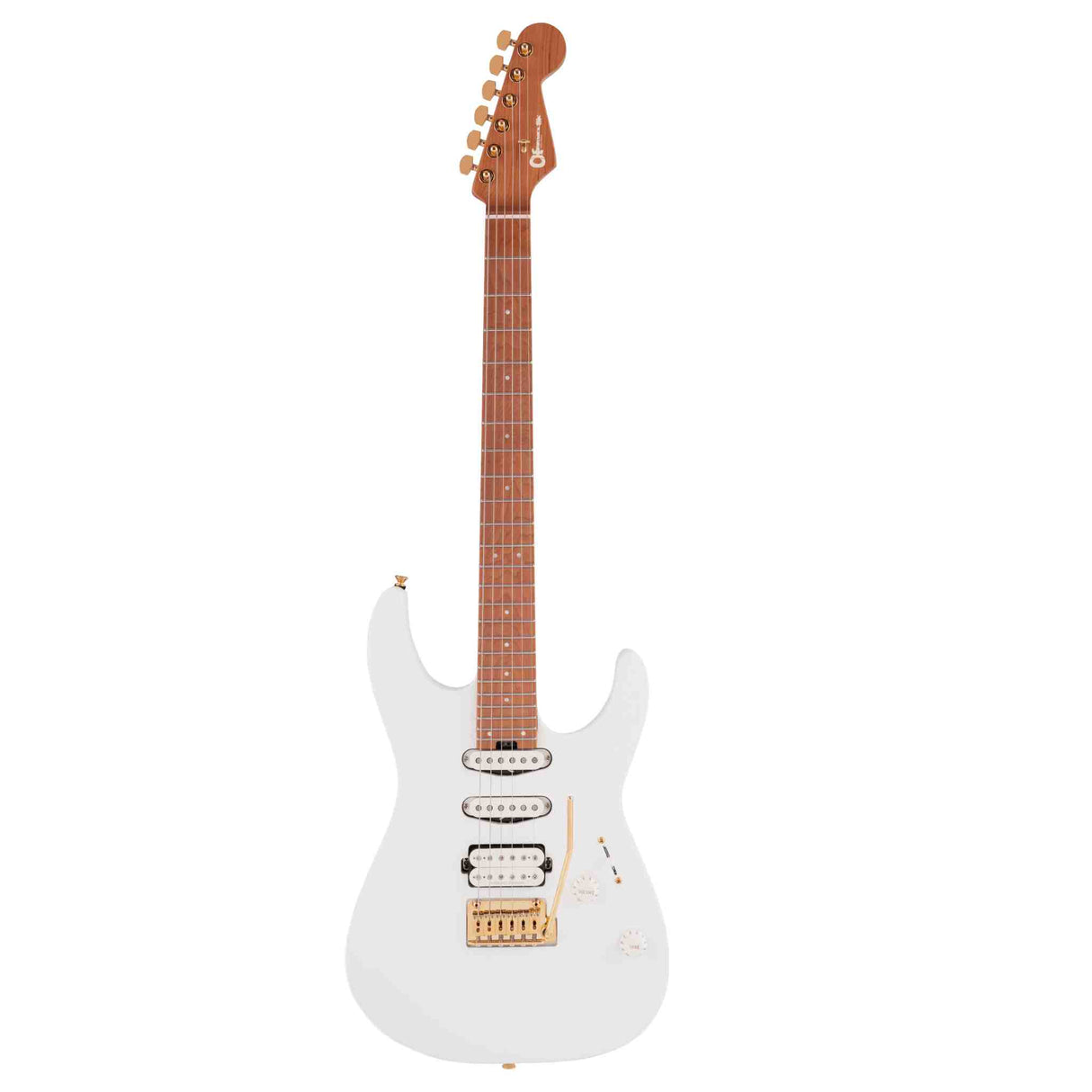 Charvel Pro-Mod DK24 HSS 2PT CM - Snow White