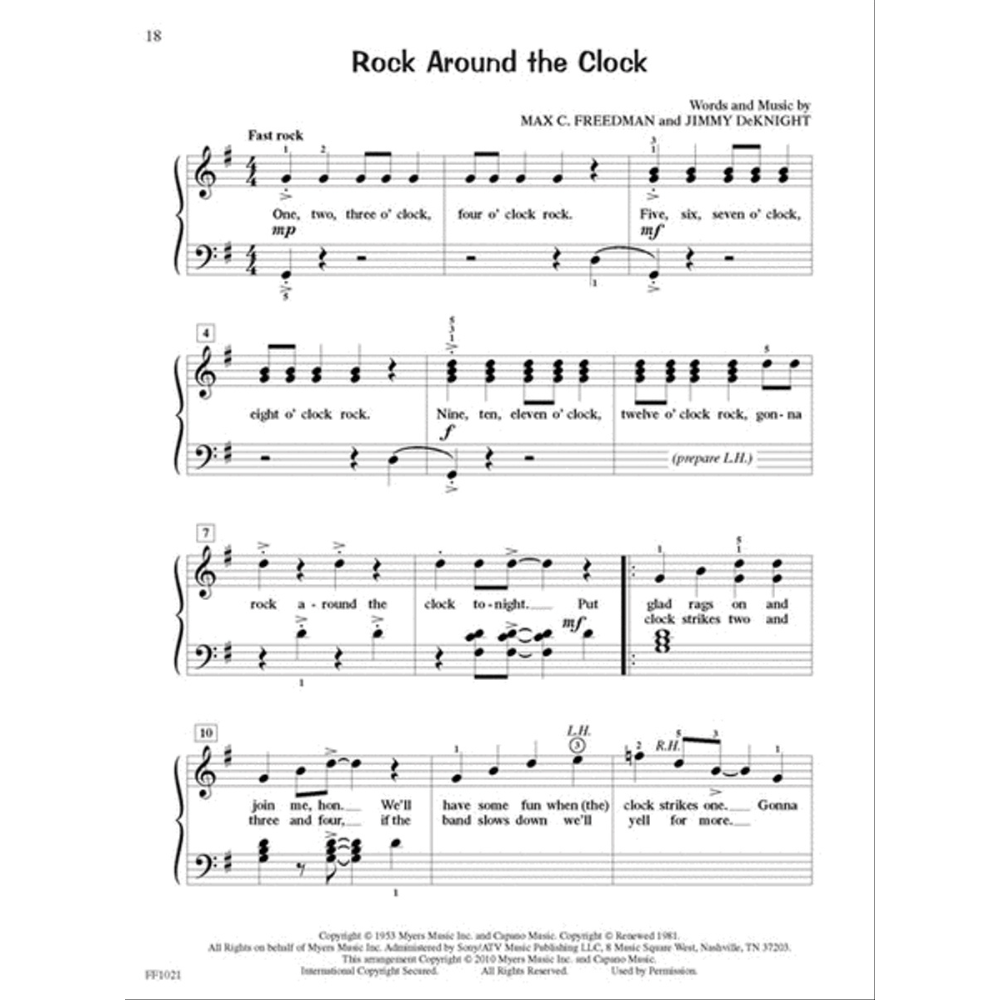 ChordTime Piano Rock ’n’ Roll – Level 2B (Faber Piano Adventures)