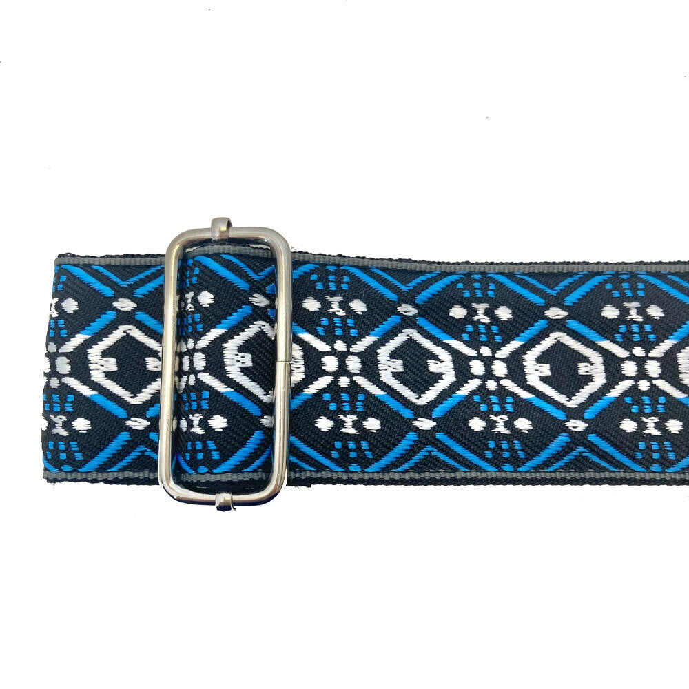CMC Jacquard Banjo Strap - Blue