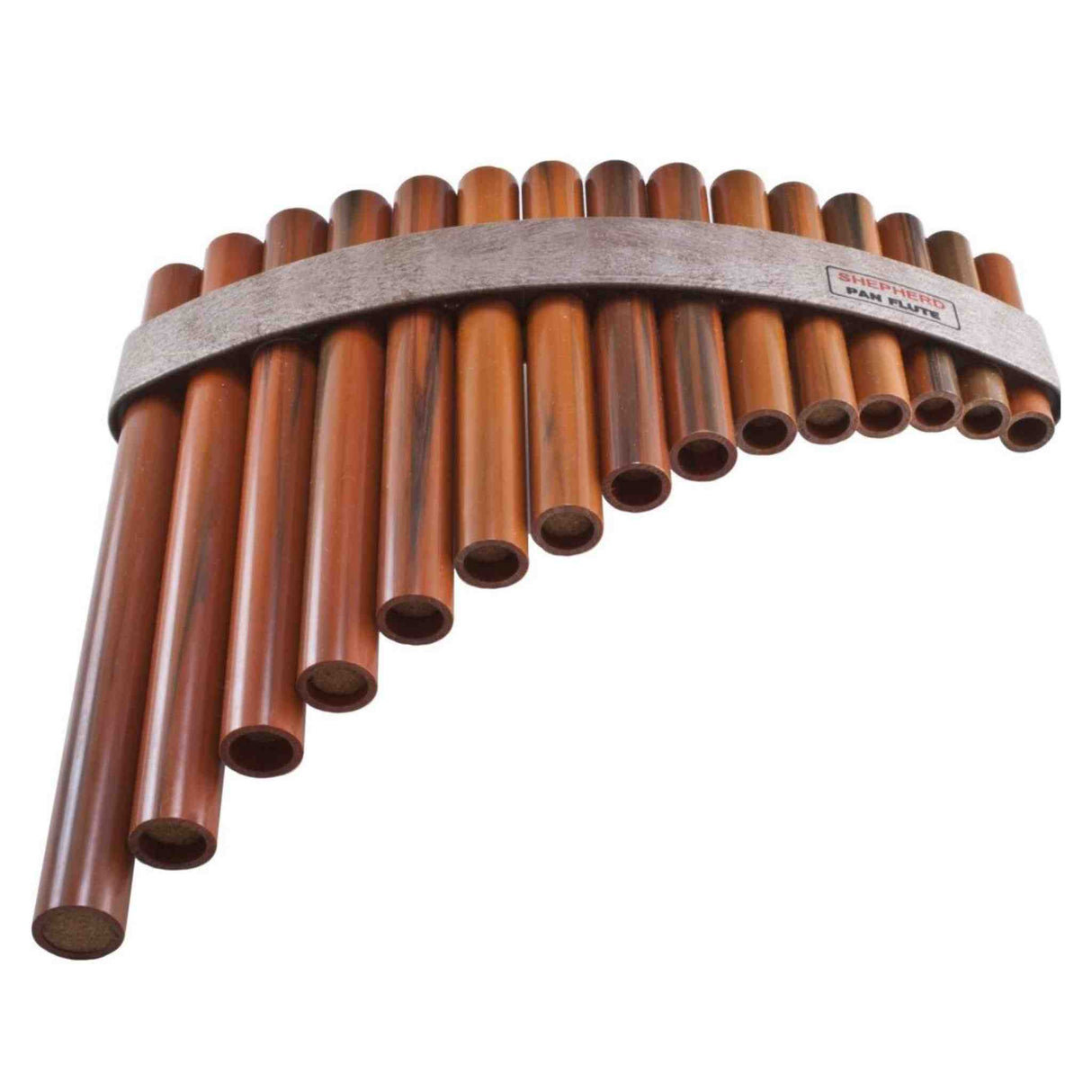pan flute on a white background