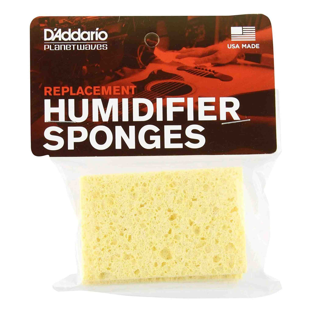 D'Addario Planet Waves Acoustic Guitar Humidifier Replacement Sponges GH-RS - 3-Pack