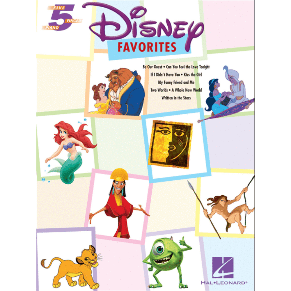 Disney Favorites – Easy Piano (Five Finger Piano Collection)