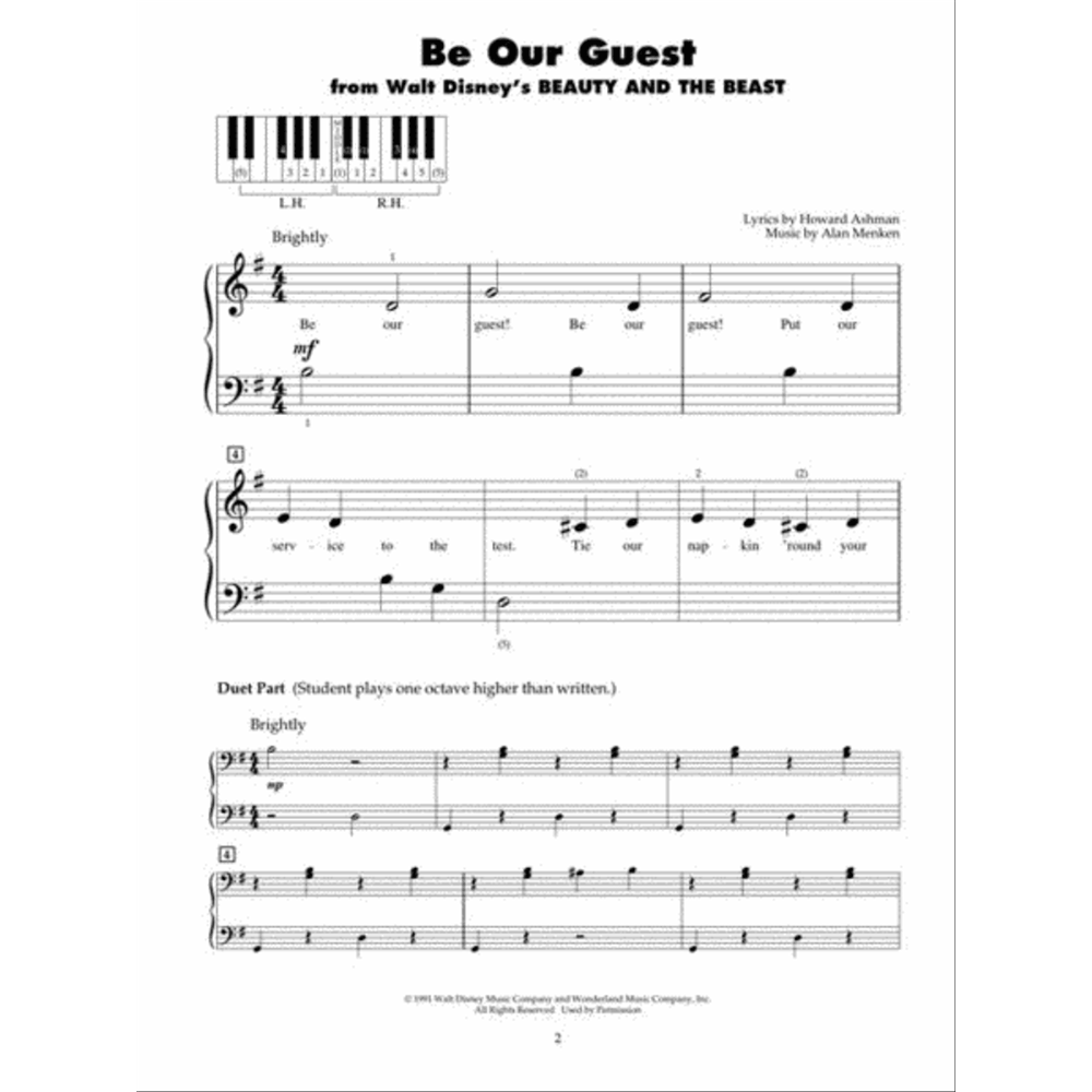 Disney Favorites – Easy Piano (Five Finger Piano Collection)