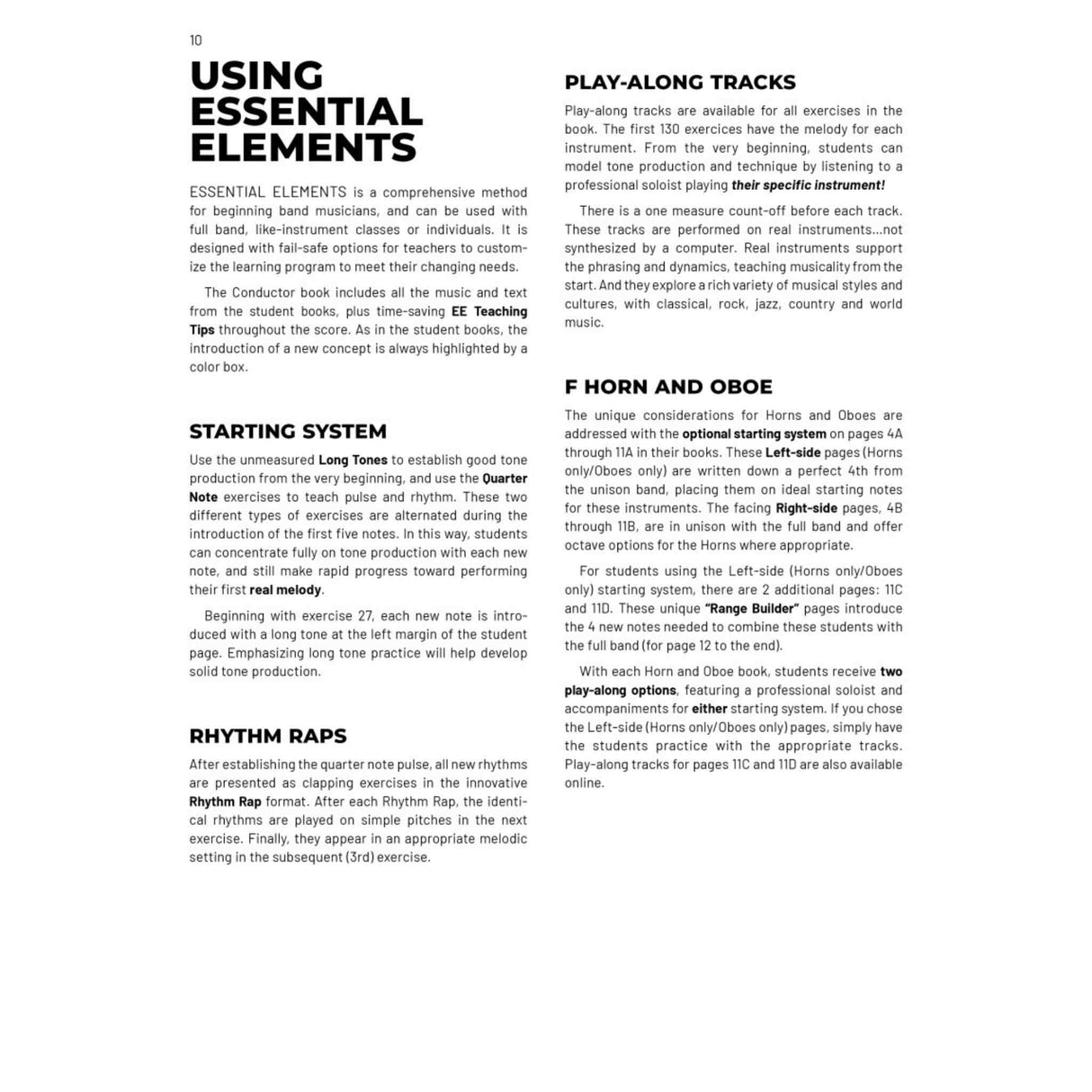 Essential Elements for Band - Conductor - Book 1