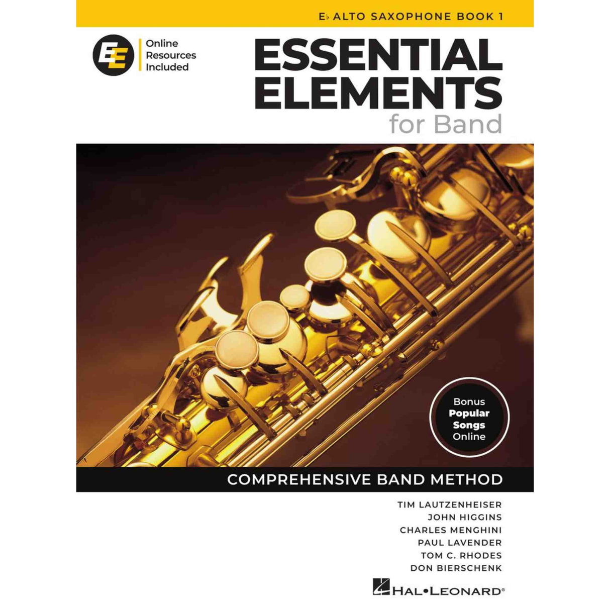 Essential Elements for Band - Eb Alto Saxophone - Book 1
