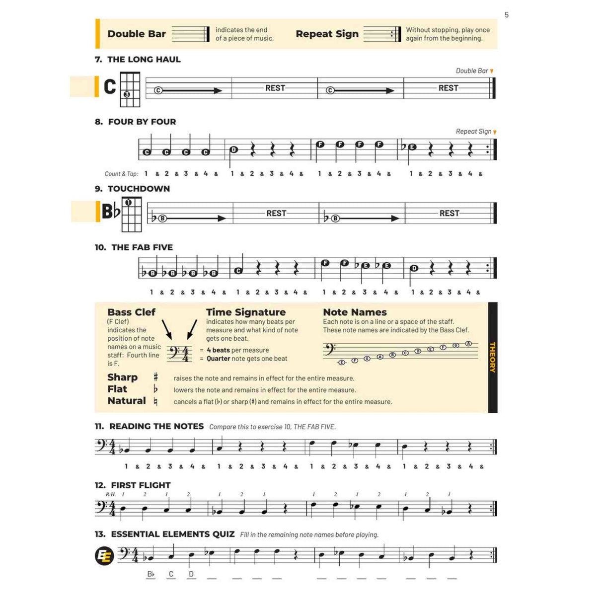 Essential Elements for Band - Electric - Bass Book 1