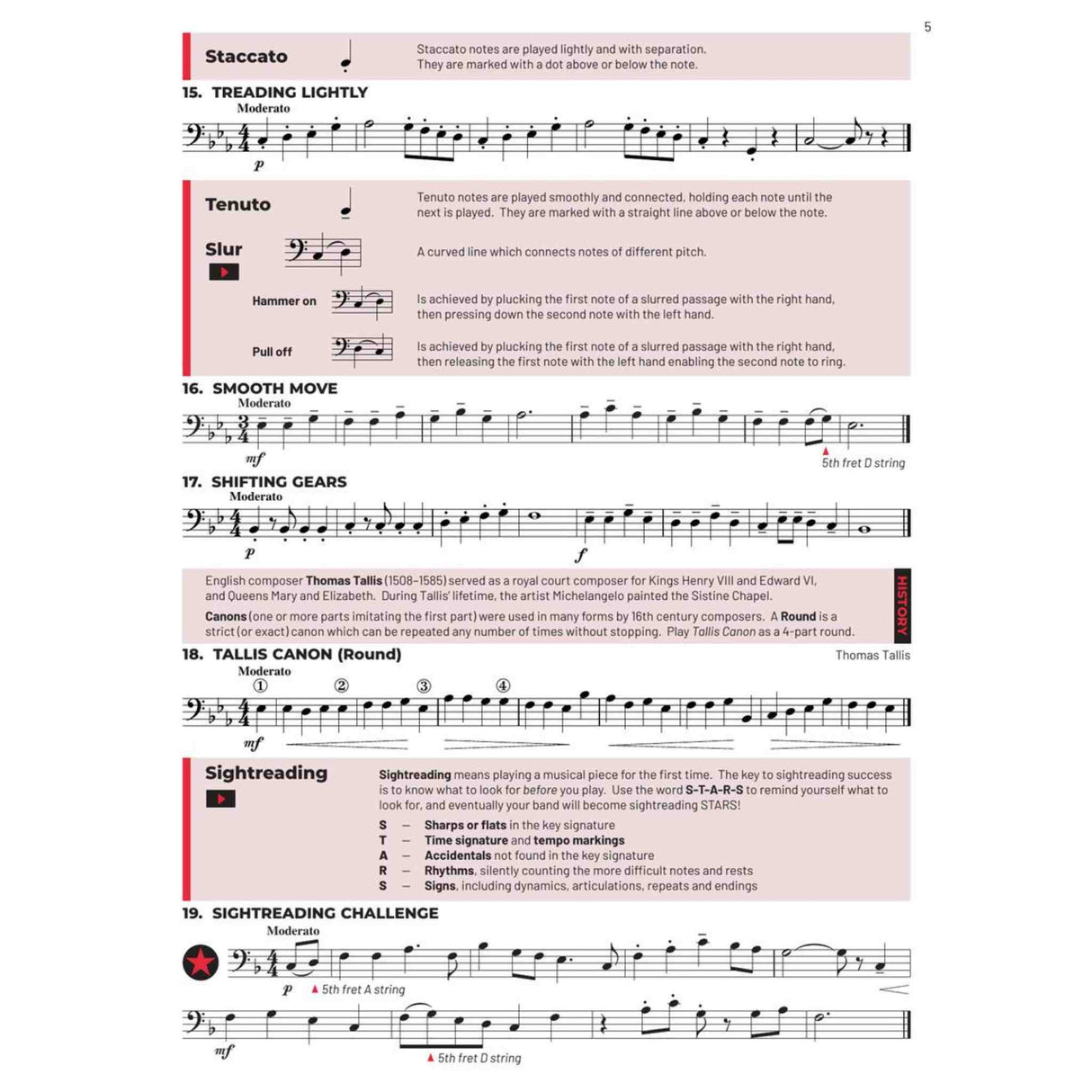 Essential Elements for Band - Electric Bass - Book 2