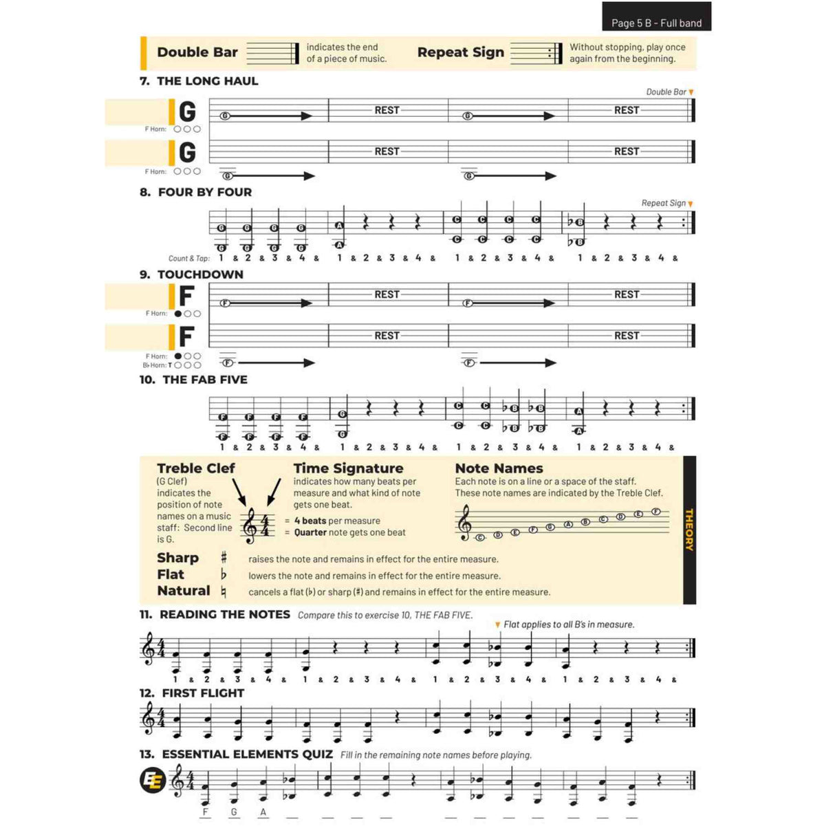 Essential Elements for Band - French Horn - Book 1