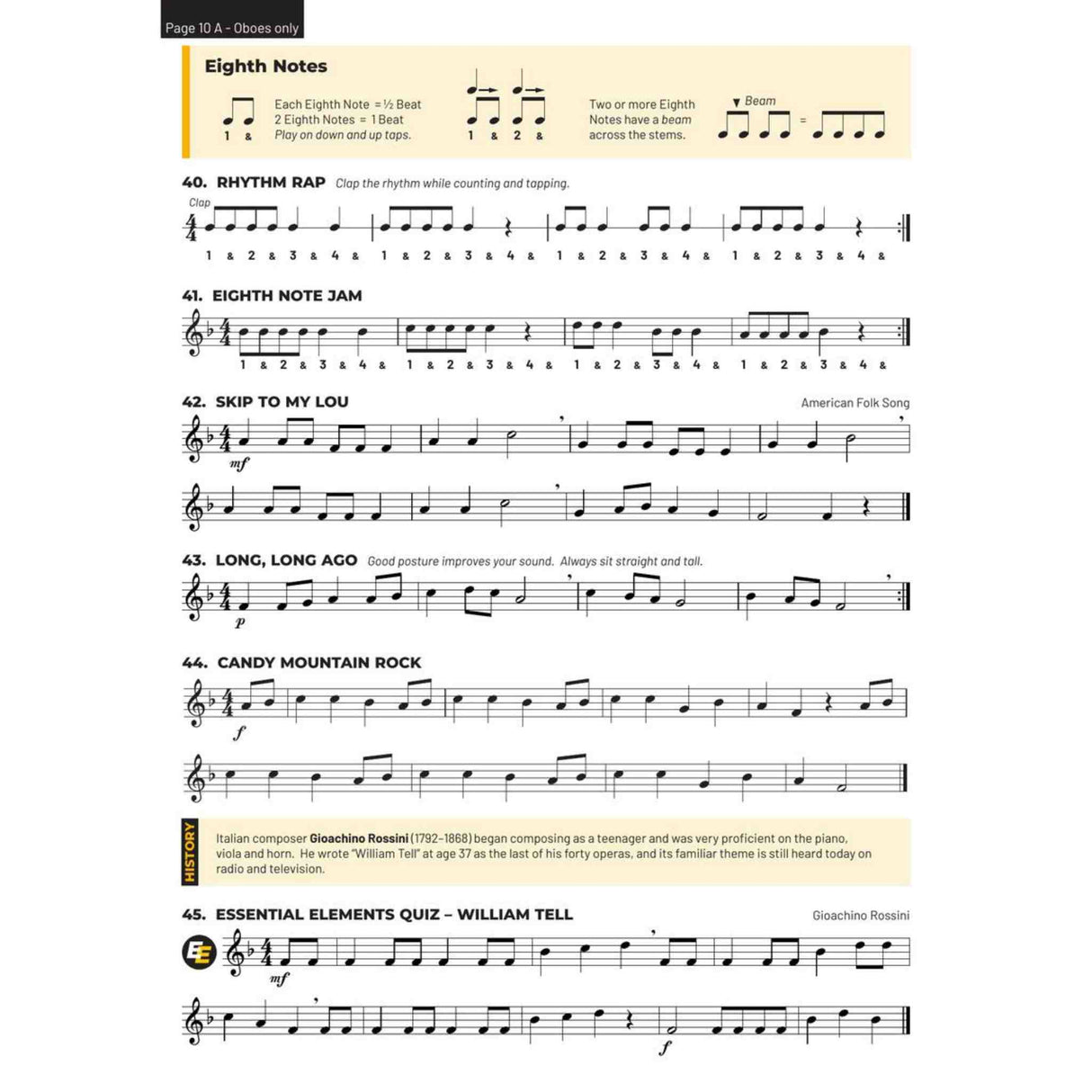 Essential Elements for Band - Oboe - Book 1