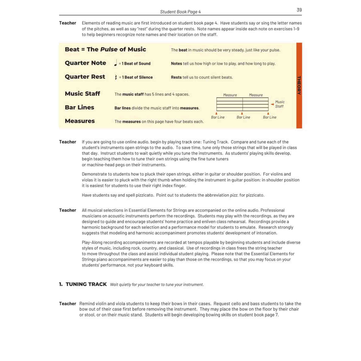 Essential Elements for Strings - Teacher Manual - Book 1