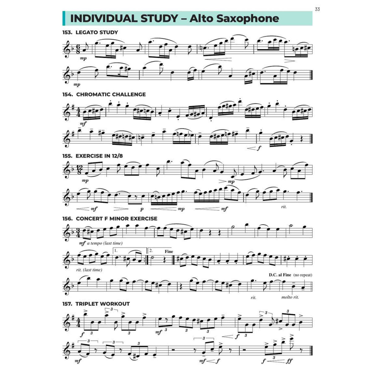 Essential Technique for Band - Eb Alto Saxophone - Book 3
