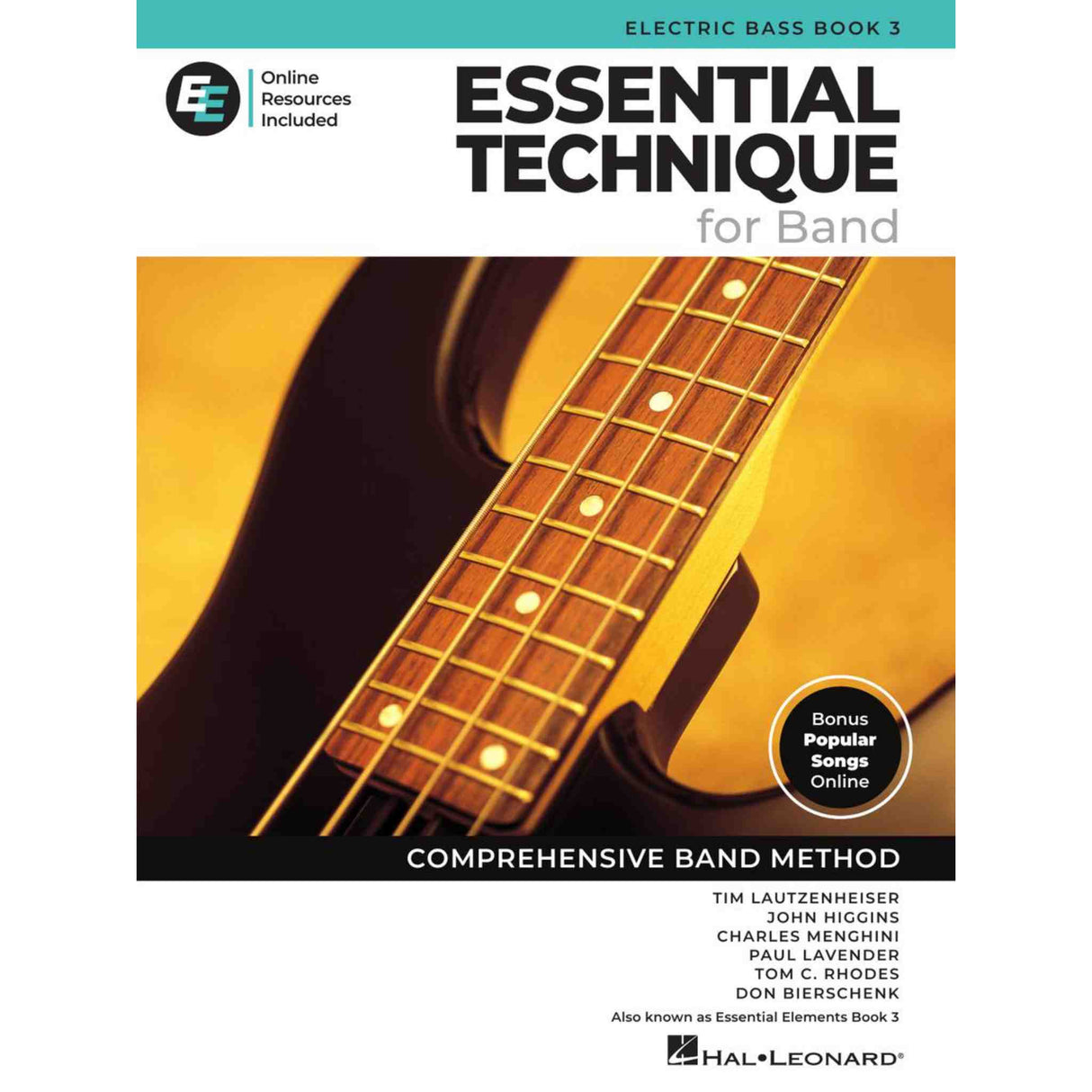 Essential Technique for Band - Electric Bass - Book 3