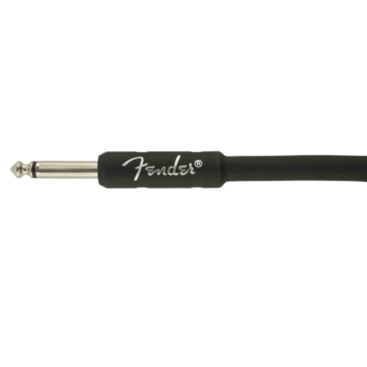 Fender Professional Series Instrument Cable - Straight/Angle - Black - 18.6FT