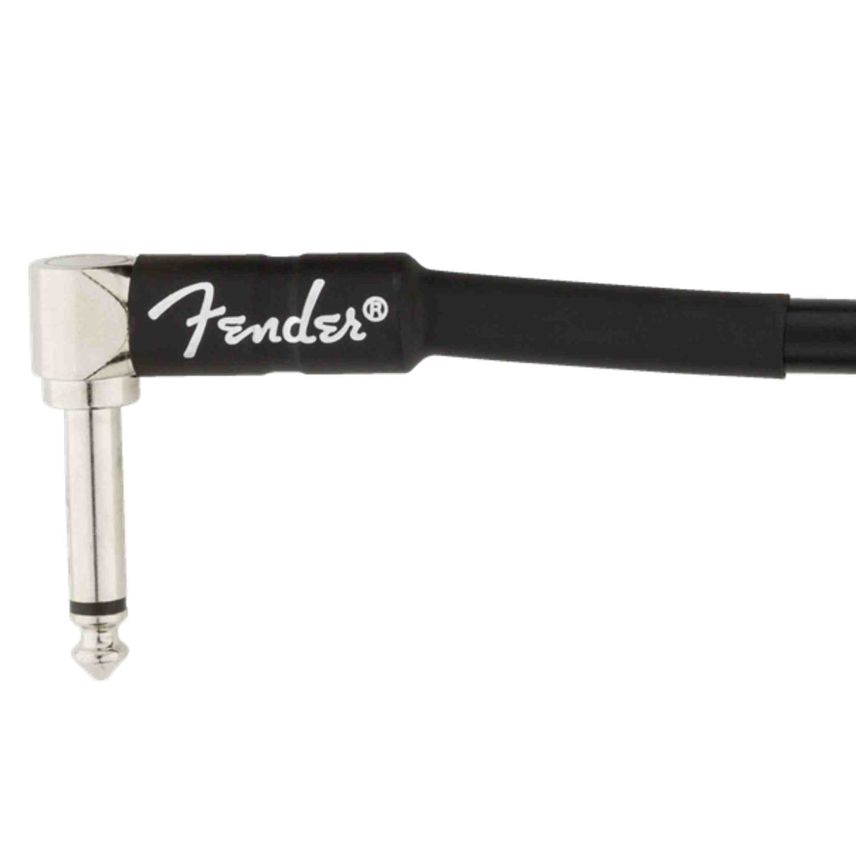 Fender Professional Series Instrument Cable - Straight/Angle - Black - 15FT