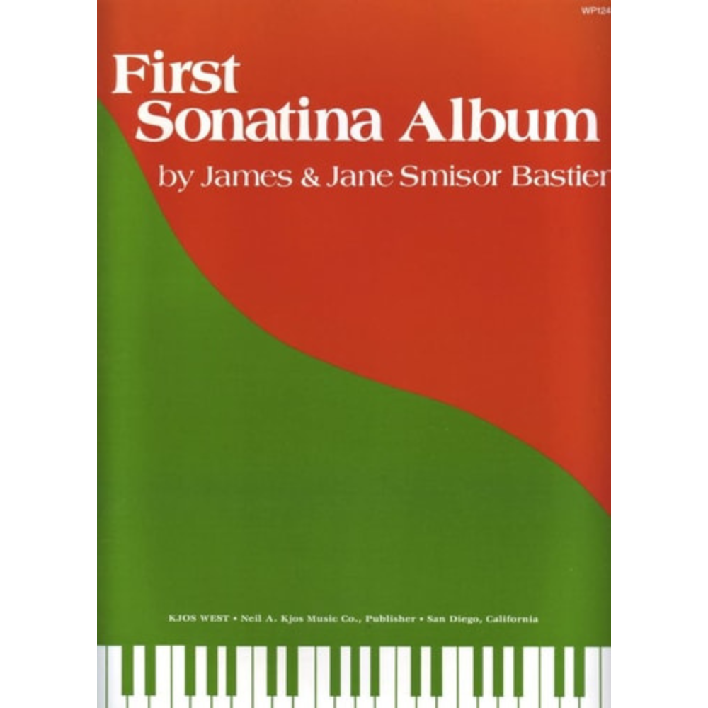 First Sonatina Album – Bastien (English and German Edition)