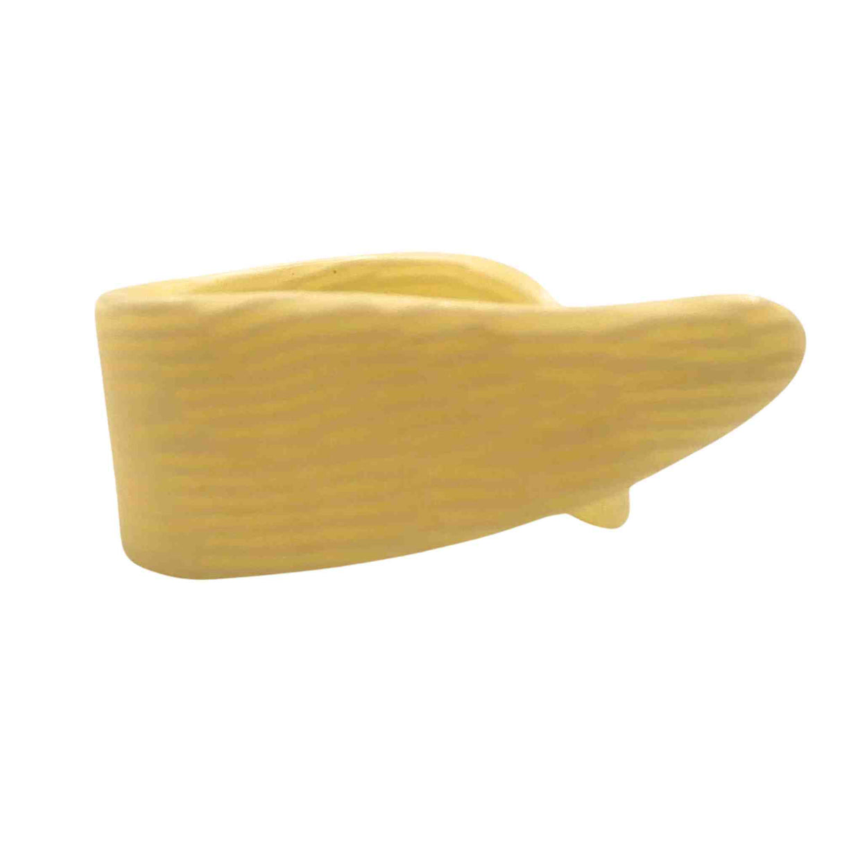 The image shows a light-colored saxophone mouthpiece, a key part of the instrument where the reed attaches and the player’s mouth contacts. Its tapered shape and chamber design influence airflow, tone, intonation, and playability. Different mouthpiece styles affect sound quality, making this component vital for saxophonists in genres like jazz, classical, and contemporary music.