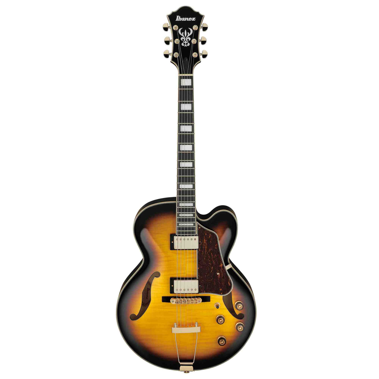 Ibanez Artcore Expressionist AF95FM Electric Hollowbody Guitar - Antique Yellow Sunburst