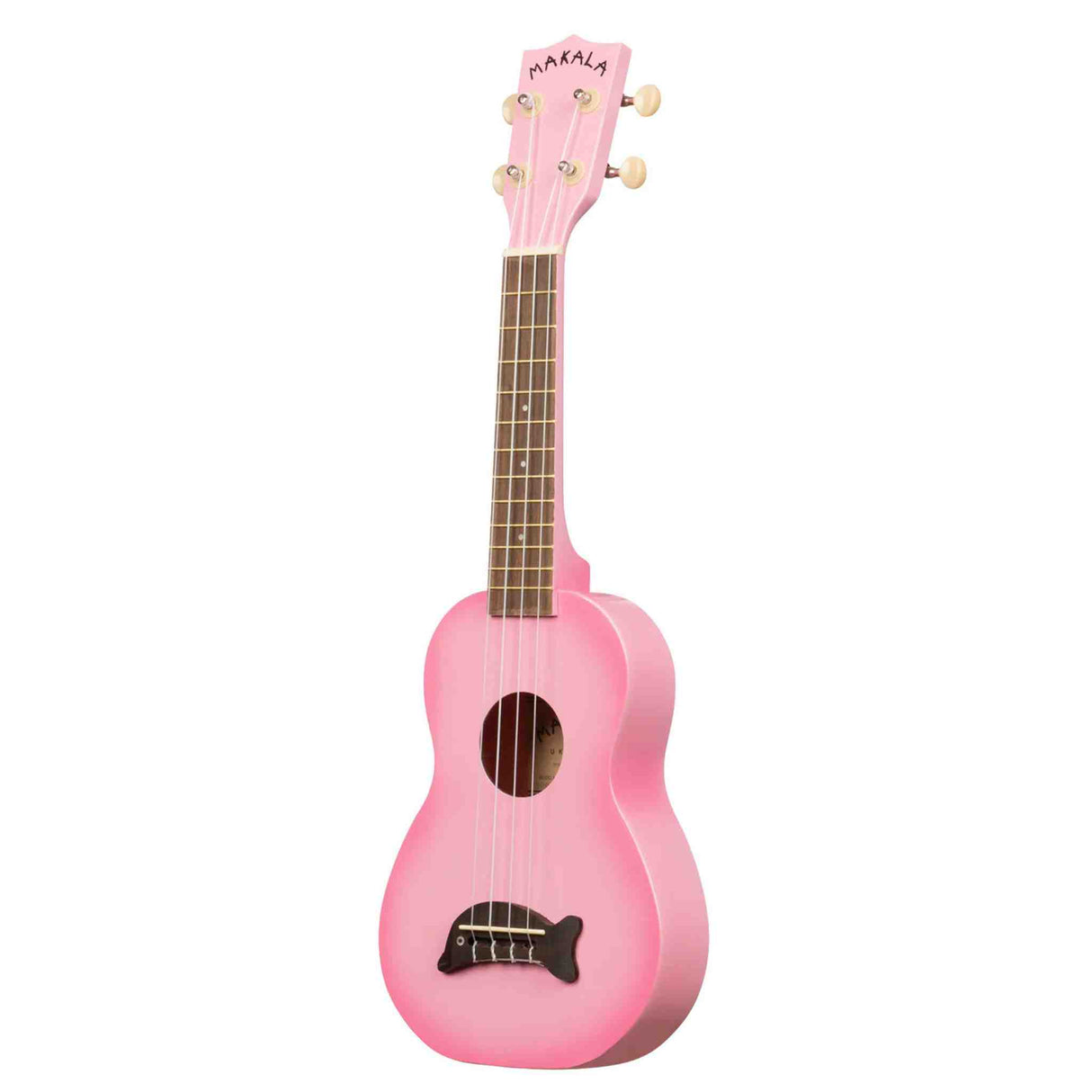 Kala Pink Burst Soprano Dolphin Ukulele