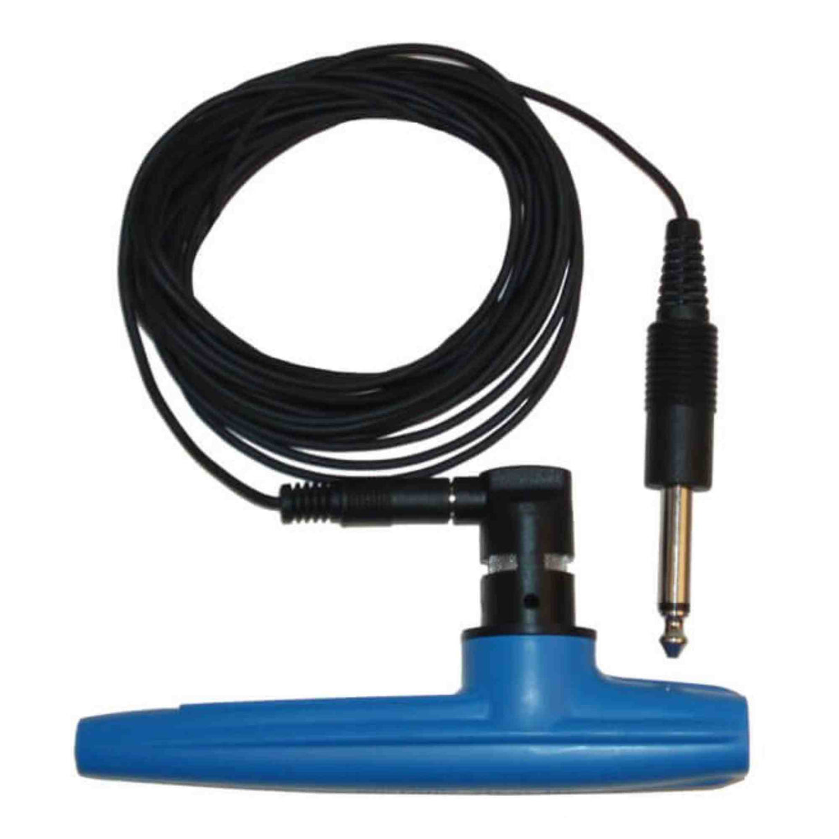 Blue electric Kazoo with 1/4 jack connector