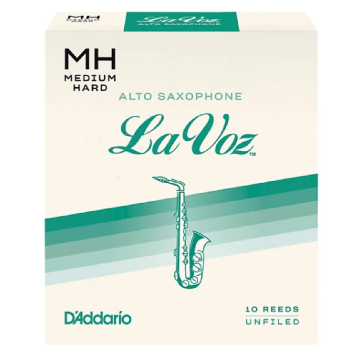 La Voz Alto Sax Reeds - Medium Hard - 10-pack