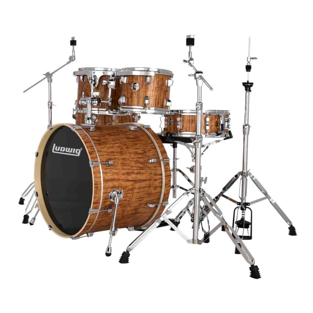 Ludwig Element Evolution 5-Piece Drum Set with Hardware - Cherry