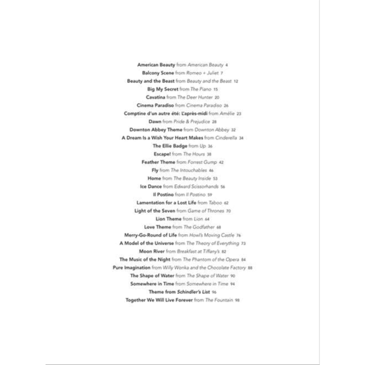 Peaceful Piano Solos: Soundtracks