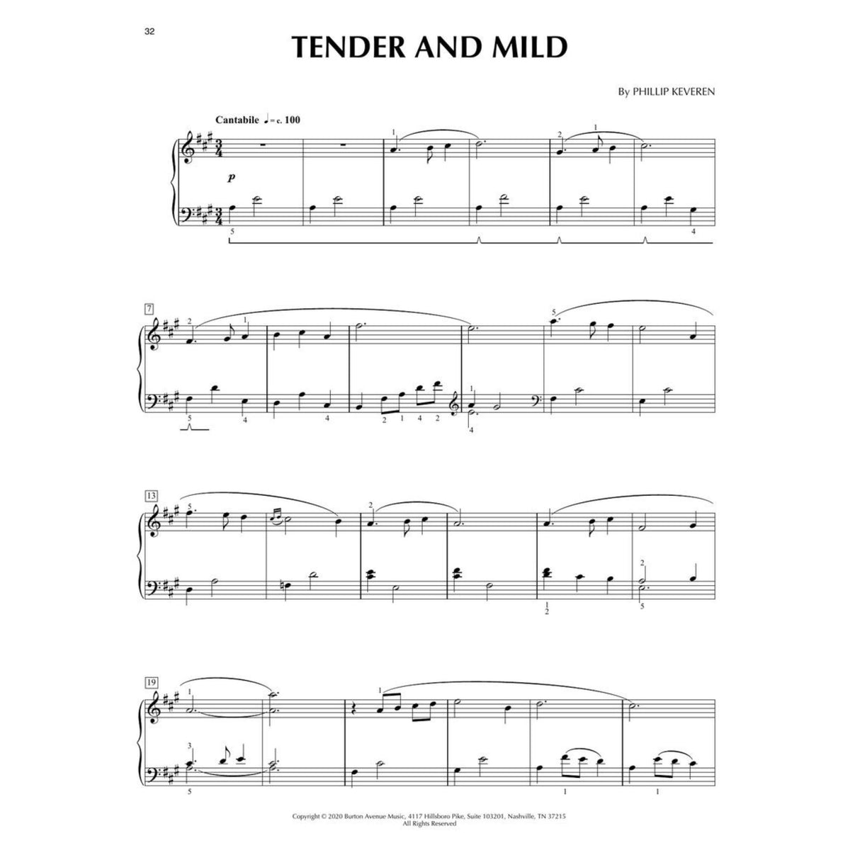 Piano Calm Christmas 15 Reflective Solos for the Season