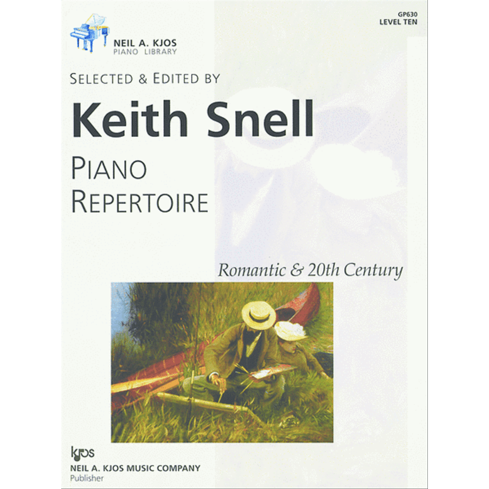 Piano Repertoire – Romantic & 20th Century – Level 10 (Neil A. Kjos Piano Library)