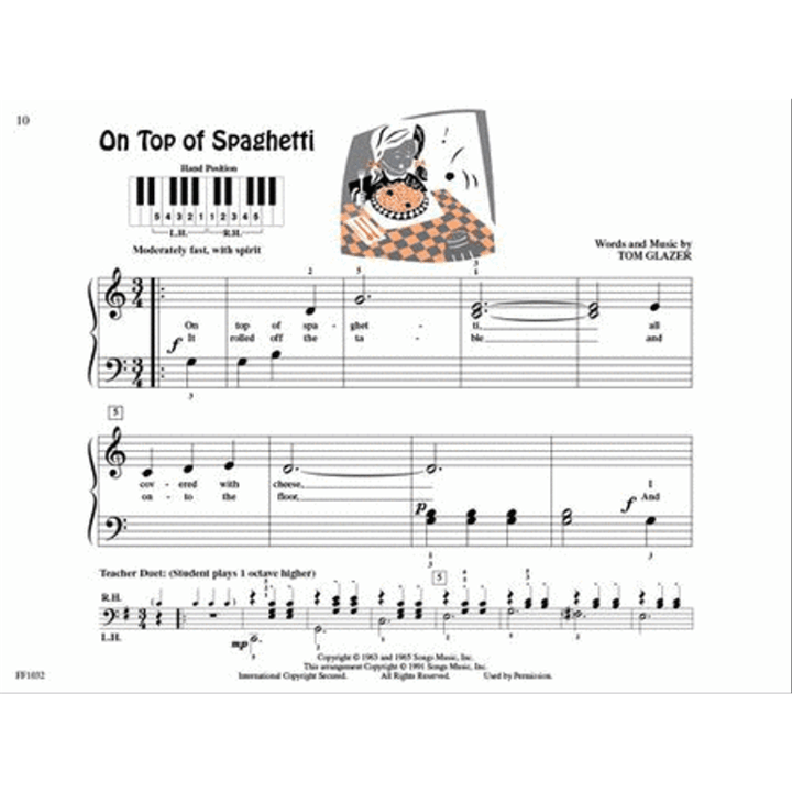PreTime Piano Kids' Songs - Primer Level