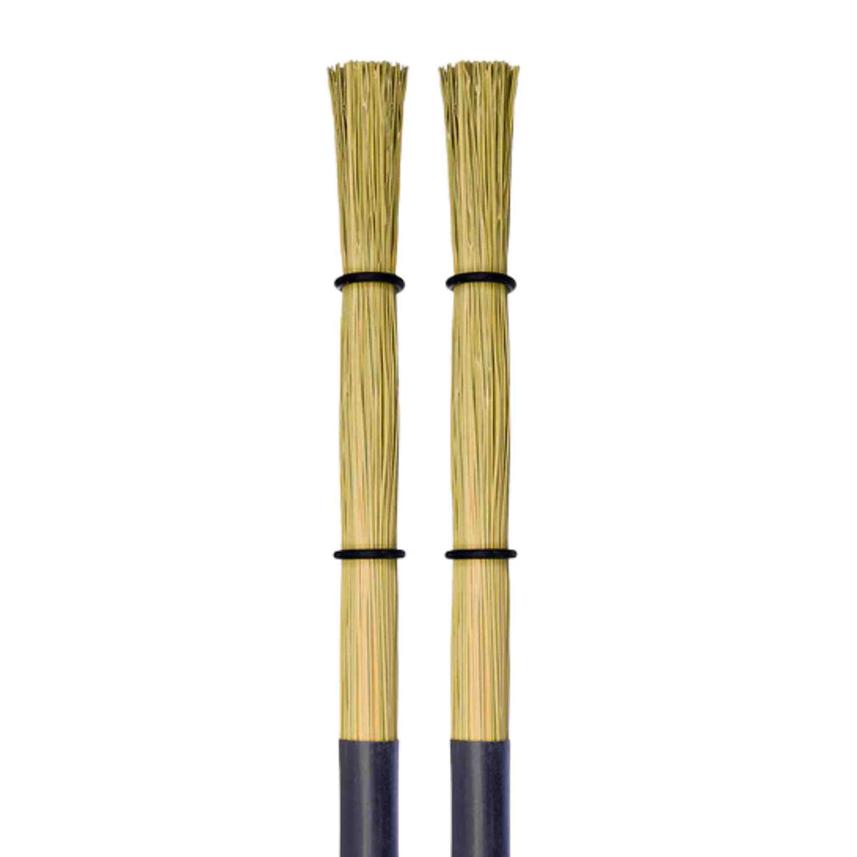 A pair of Promark broomstick drumsticks.