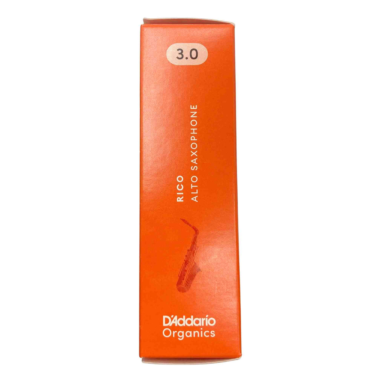 Rico By D'Addario Organic Alto Sax Reeds - Strength 3.0 - 10-Pack