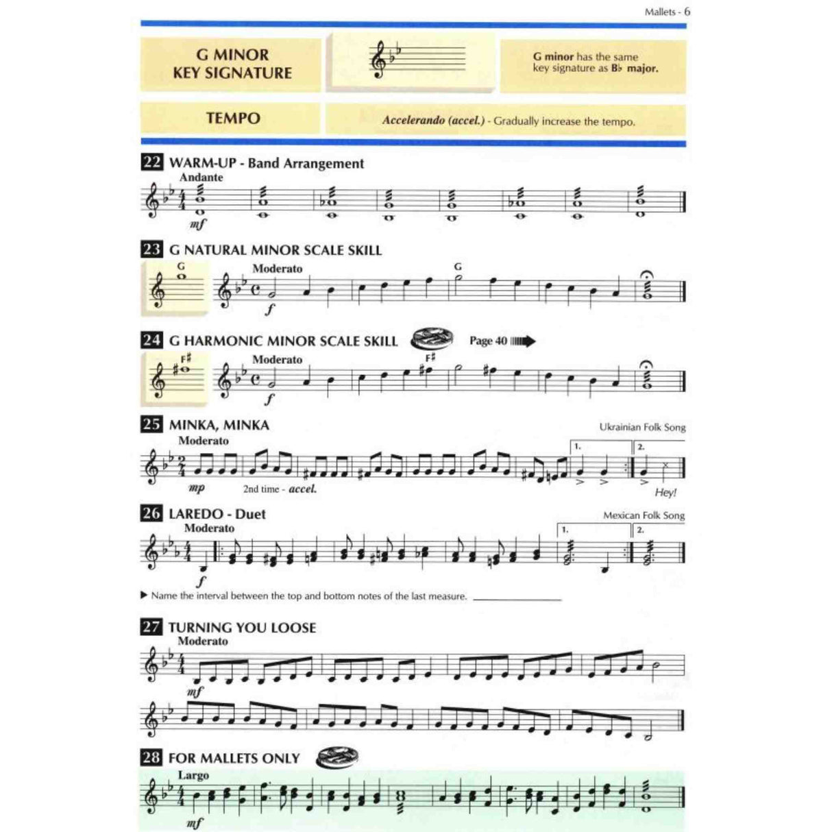 Standard of Excellence Book 2 - Drums & Mallet Percussion