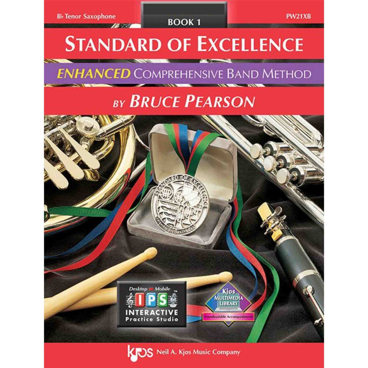 Standard of Excellence Enhanced - B♭ Tenor Saxophone - Book 1