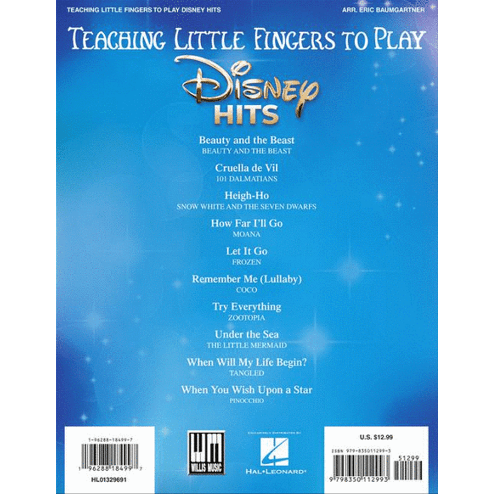 Teaching Little Fingers to Play Disney Hits – 10 Great Songs for the Early Beginner
