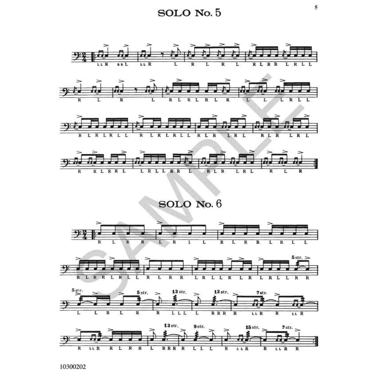 The All American Drummer - 150 Rudimental Solos