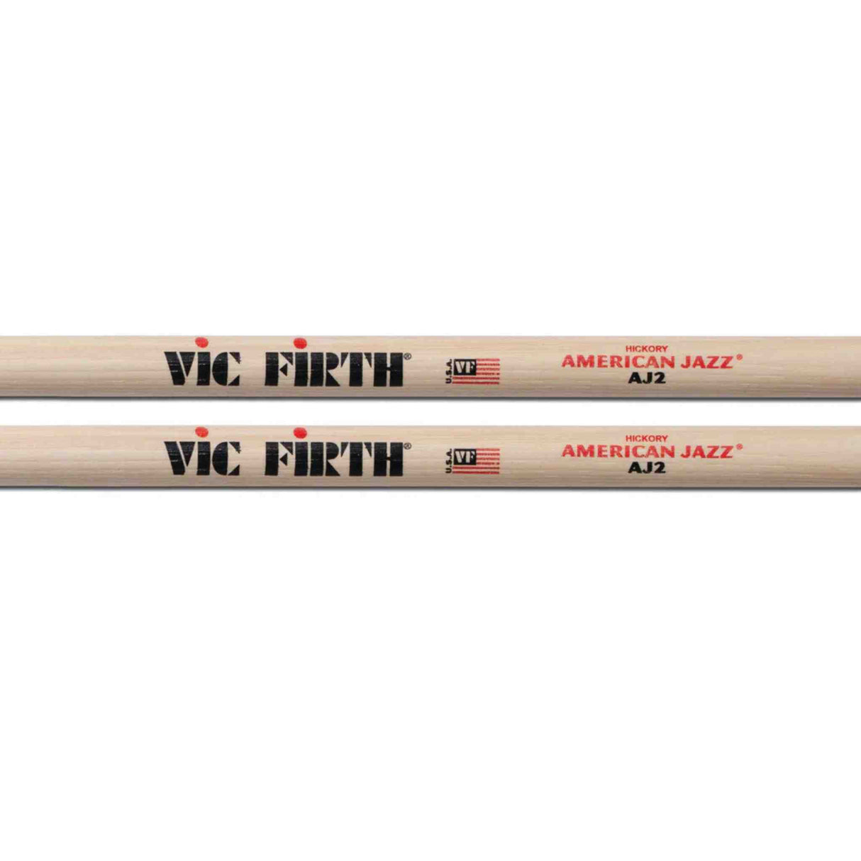 Vic Firth - American Jazz 2 Drumsticks - AJ2 - Hickory Tip