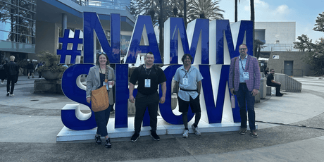 Chesbro team at NAMM 2026