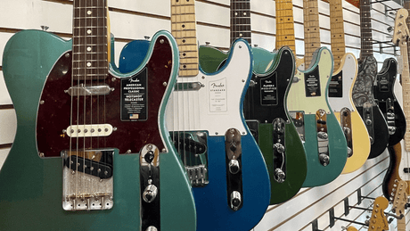 Fender Telecasters at Chesbro Music Company