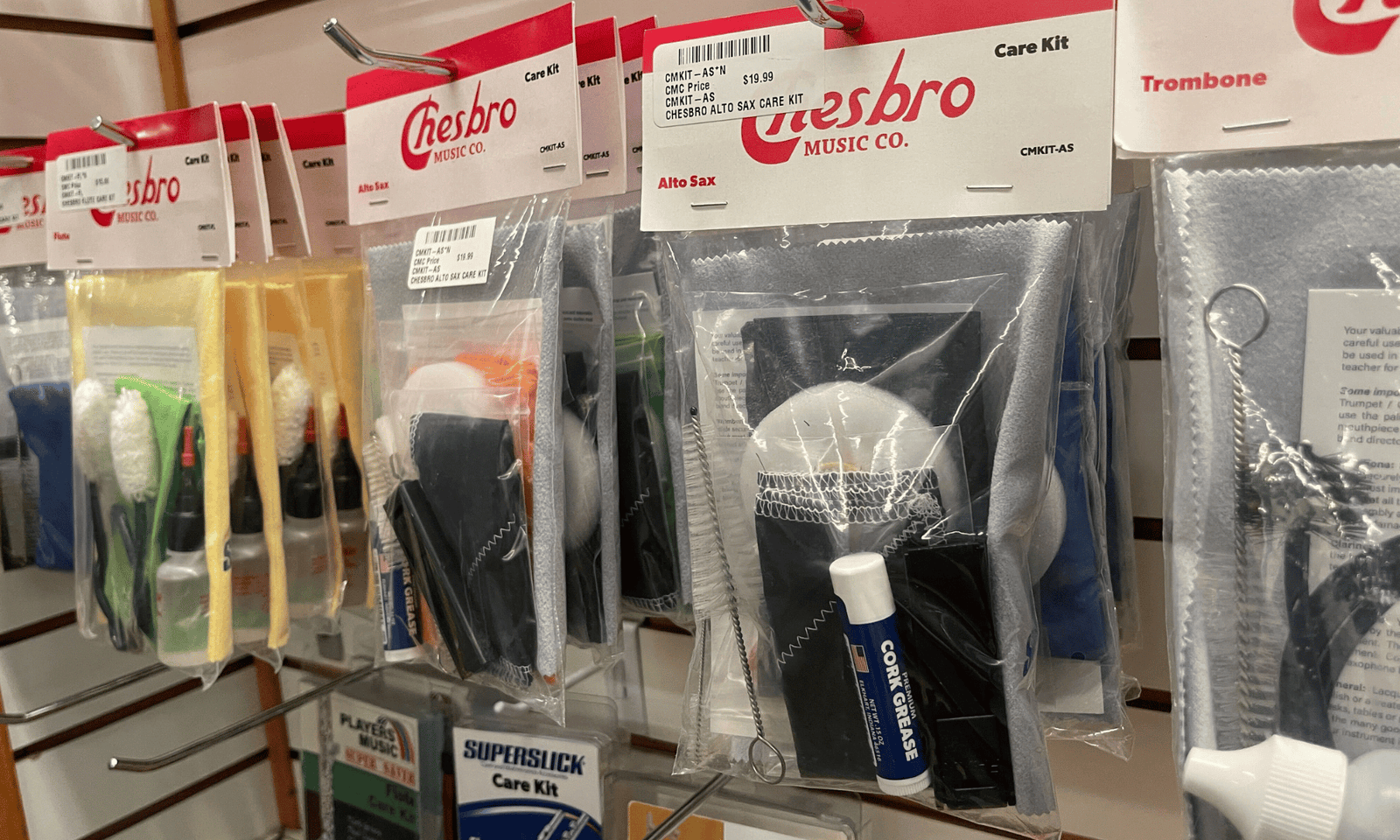 Instrument care and maintenance kits