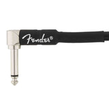 Fender Professional Series Instrument Patch Cable, Angle/Angle - Bowl of 20 - Black - 6 Inch
